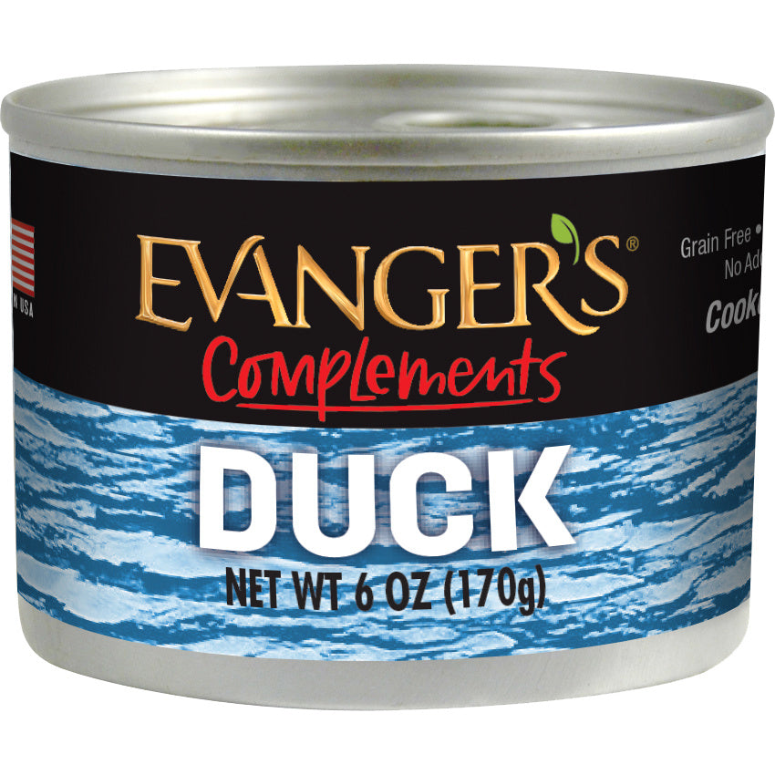 Evanger's Grain Free Duck  Canned Dog and Cat Food