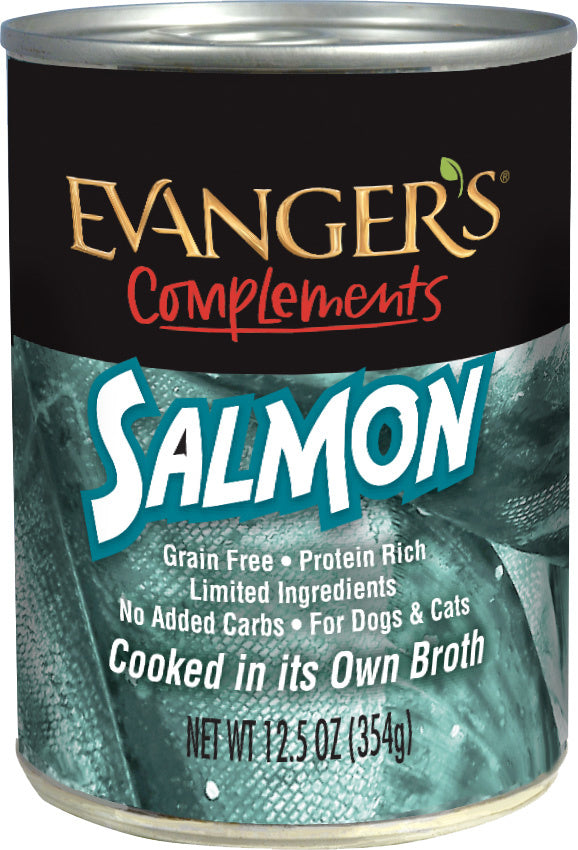 Evanger's Grain Free Wild Salmon Canned Cat and Dog Food