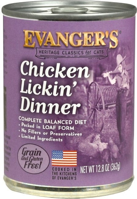 Evanger's Chicken Lickin' Dinner Canned Cat Food