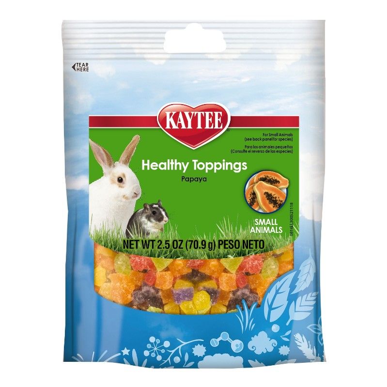 Kaytee Fiesta Healthy Toppings Papaya - Small Animals