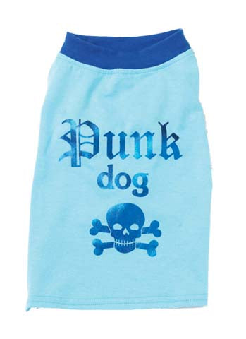 Petrageous Blue Punk Dog Tee Shirt