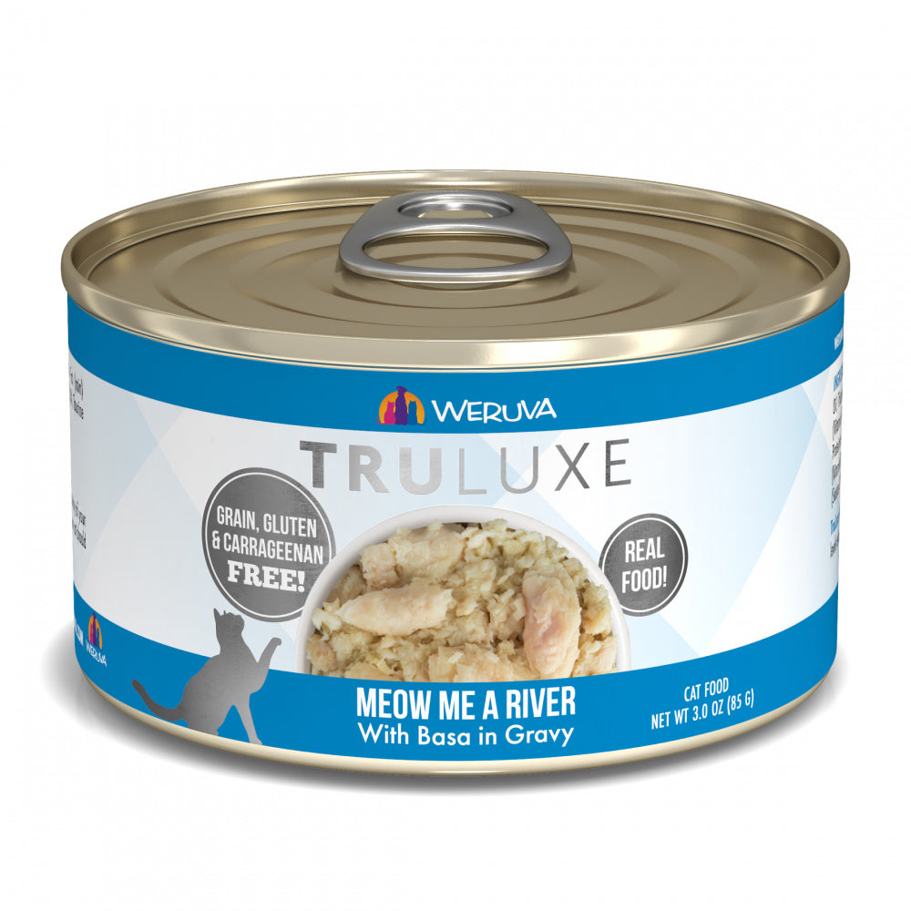 Weruva TRULUXE Meow Me A River with Base in Gravy Canned Cat Food