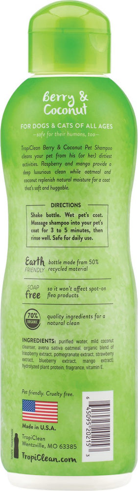 Tropiclean Deep Cleaning Pet Shampoo