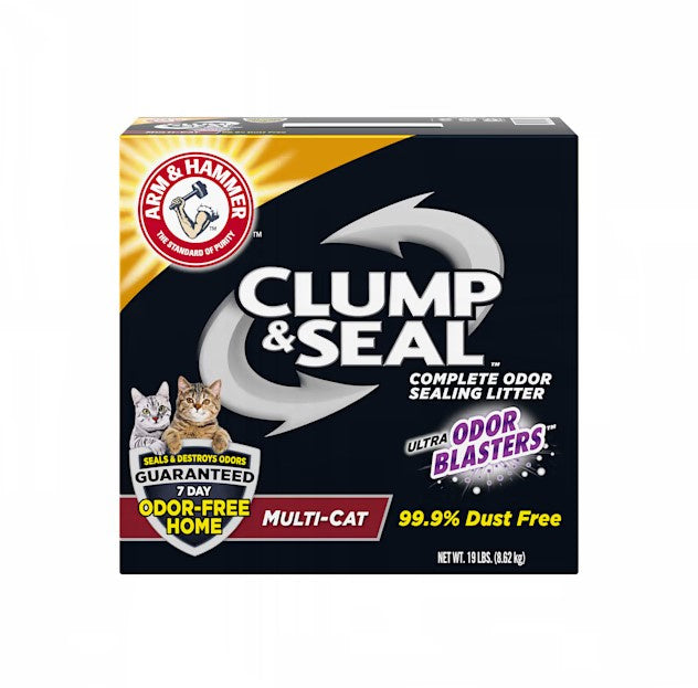 Arm & Hammer Multi-Cat Clump and Seal Complete Odor Sealing Cat Litter