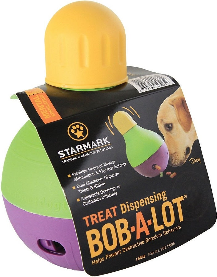 Treat Dispensing Bob-A-Lot Dog Toy – Hiking Dog Co.