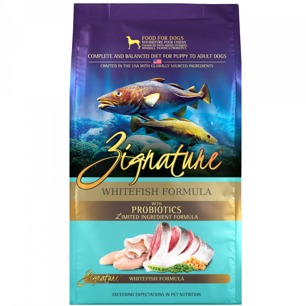 Zignature Limited Ingredient Diet Grain Free Whitefish Recipe Dry Dog Food