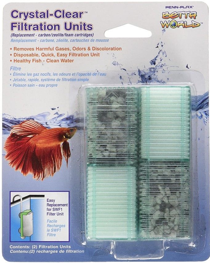 Penn Plax Smallworld Replacement Filtration Units