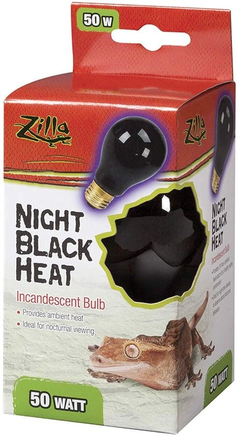 Zilla Night Time Black Light Incandescent Heat Bulb