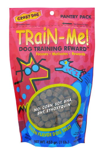 Crazy Dog Train-Me! Soft & Chewy Bacon Dog Treats