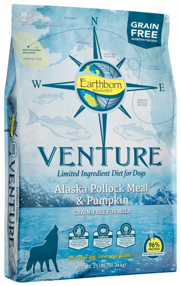 Venture Grain Free Alaska Pollock Meal and Pumpkin Dry Dog Food