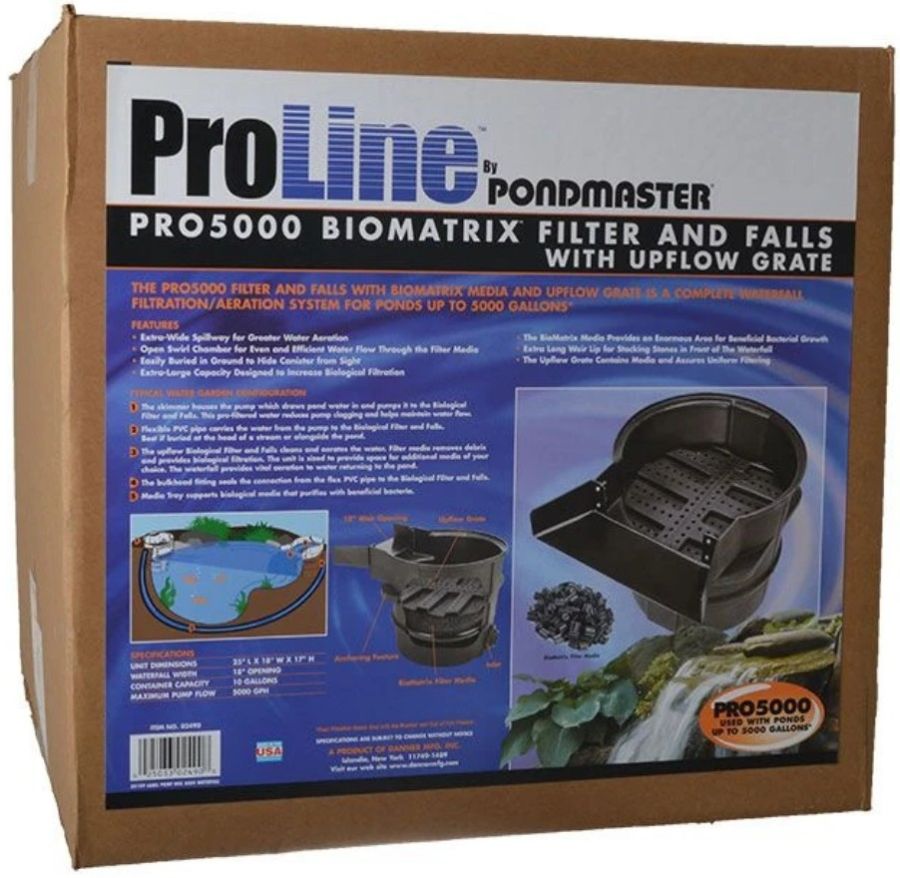 Pondmaster Proline 5000 Waterfall & Biological Filter