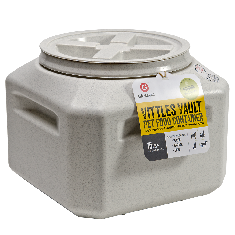 Gamma2 Outback Airtight Vittles Vault Pet Food Storage Container