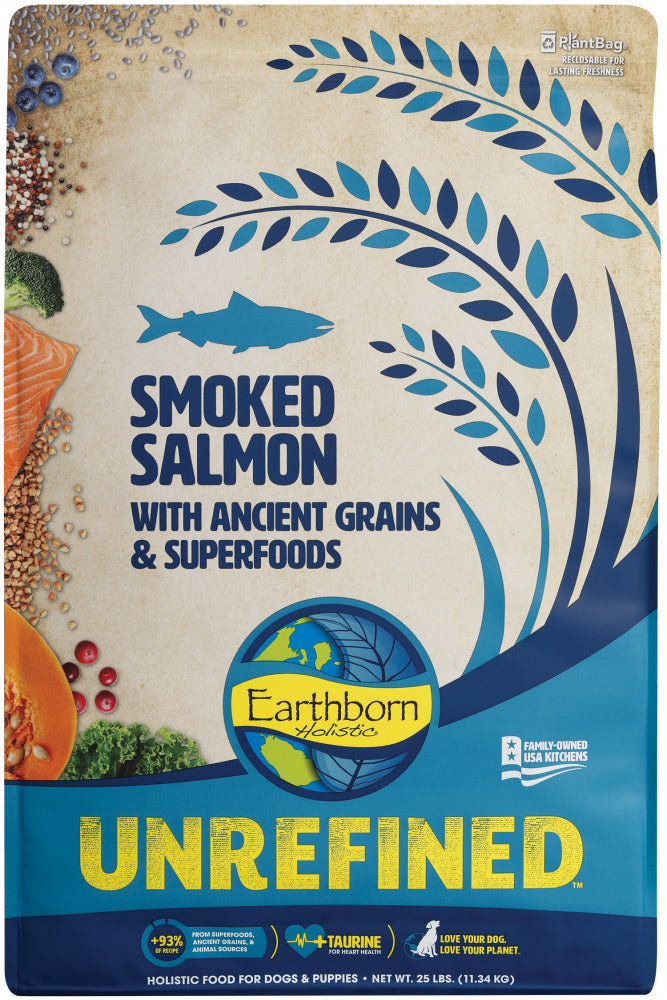 Unrefined Smoked Salmon with Ancient Grains & Superfoods Dry Dog Food