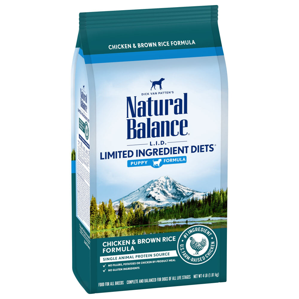 Natural Balance Limited Ingredient Chicken & Brown Rice Puppy Recipe Dry Dog Food
