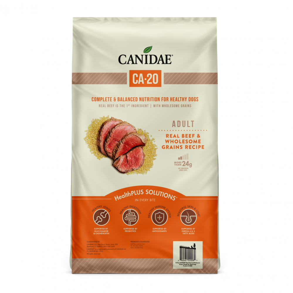Canidae CA-20 Real Beef Recipe With Wholesome Grains Dry Dog Food
