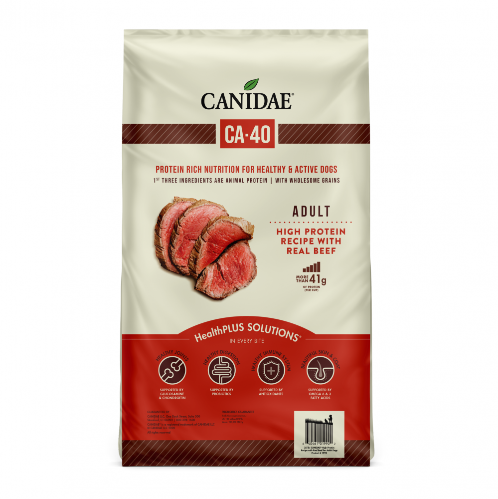 Canidae CA-40 High Protein With Real Beef Recipe Dry Dog Food