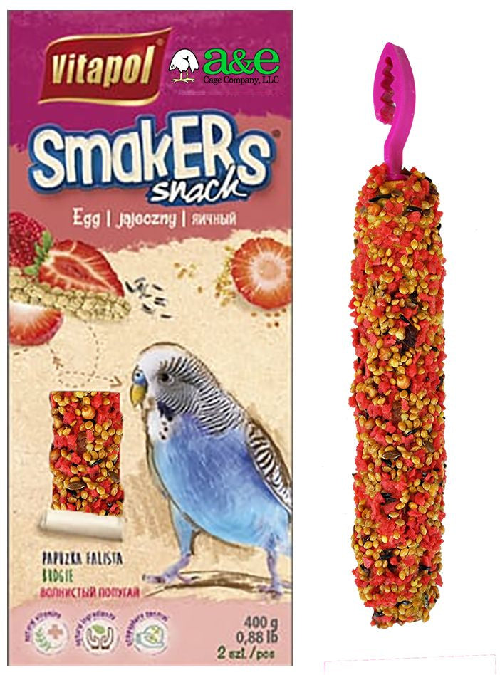 A & E Vitapol Smaker Strawberry Stik Parakeet Bird Treats