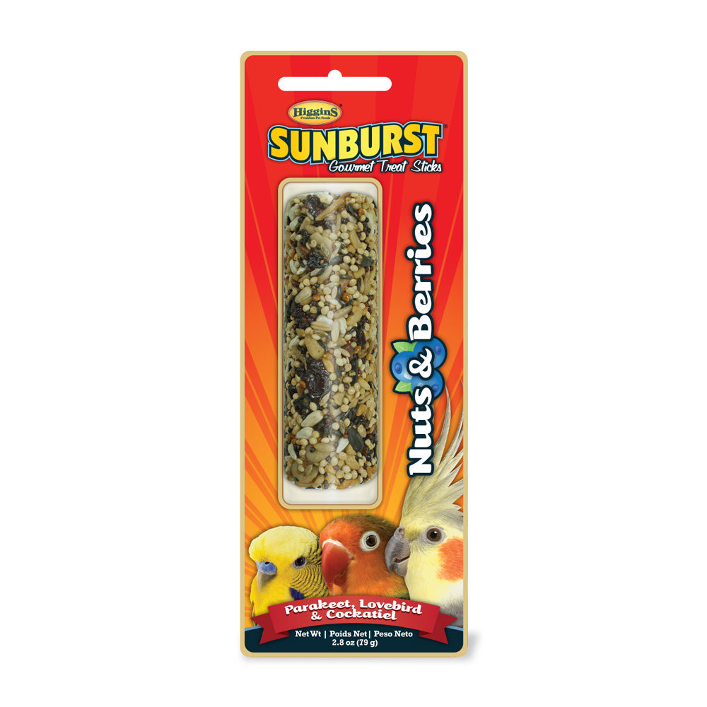 Higgins Sunburst Gourmet Treat Sticks Nuts & Berries