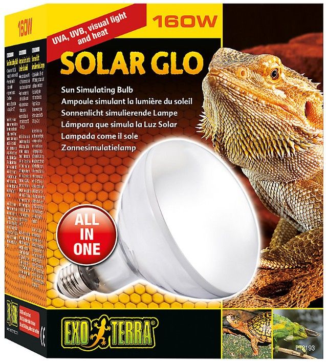 Exo-Terra Solar Glo Mercury Vapor Sun Simulating Lamp
