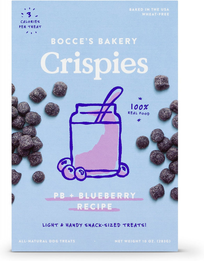 Bocce's Bakery PB & Blueberry Crispies Dog Treats