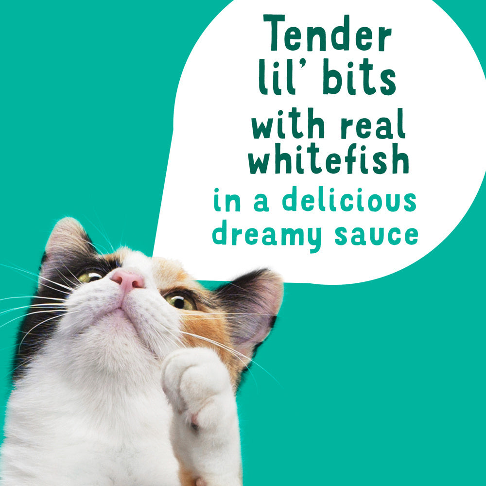 Friskies Lil Slurprises With Surimi Whitefish Cat Food Compliment