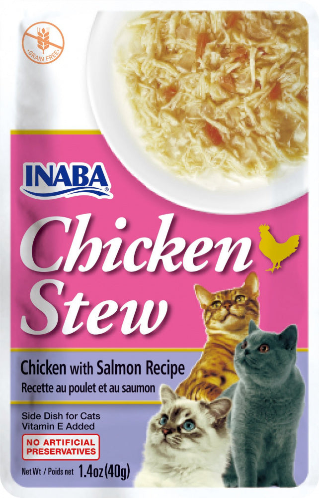 Inaba Cat Chicken Stew Chicken With Salmon Recipe Cat Food Topper