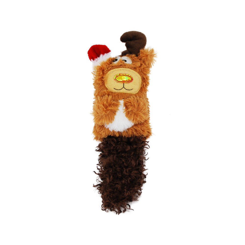 KONG Holiday Kickeroo Reindeer Dog Toy