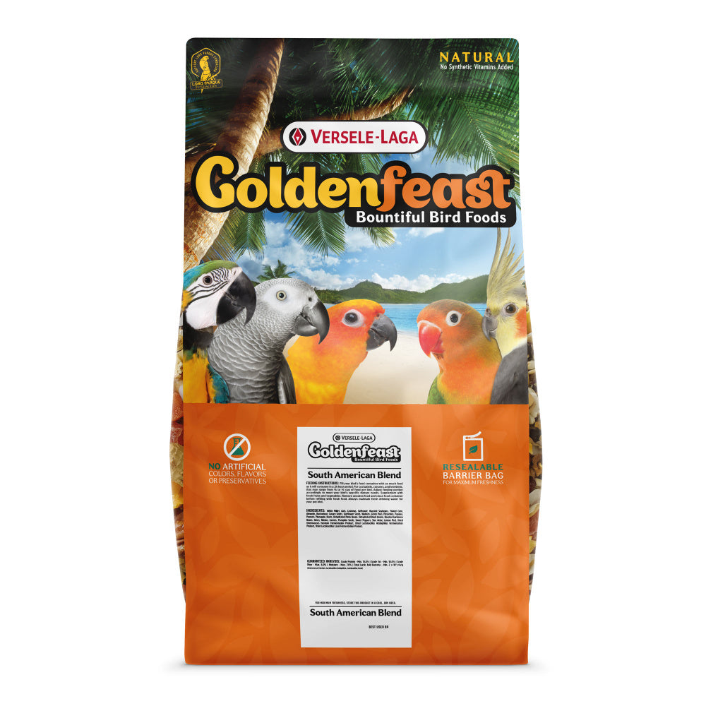 Higgins Versele-Laga Goldenfeast South American Blend for Conures & Cockatiels