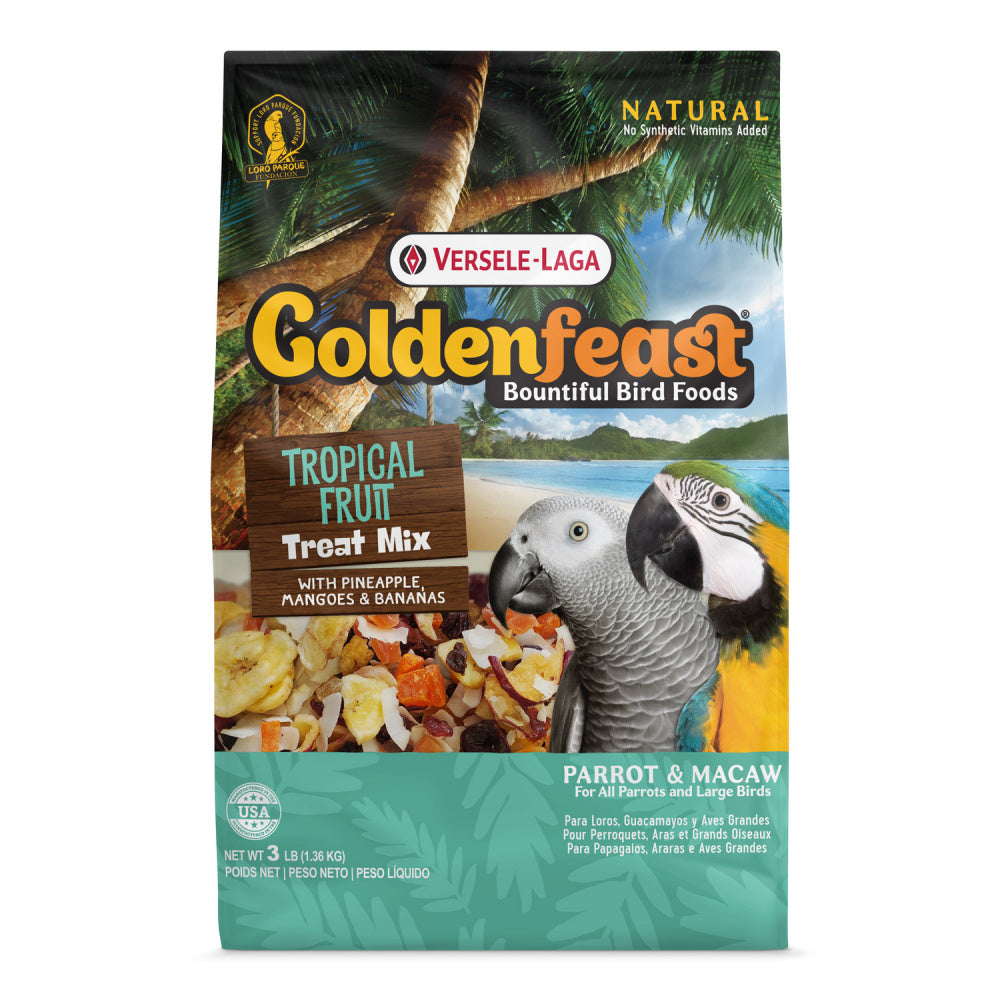 Higgins Versele-Laga Goldenfeast Tropical Fruit Mix for Parrots & Macaws