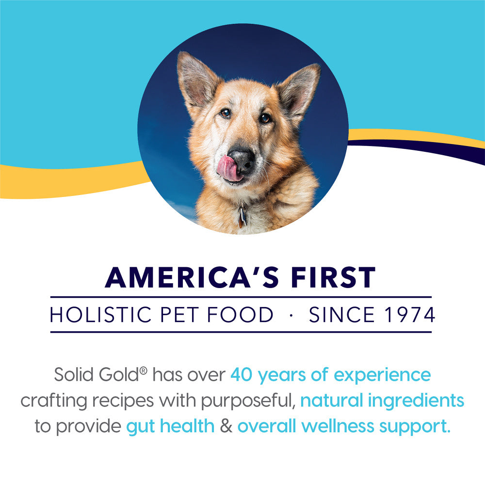 Solid Gold NutrientBoost Hund-N-Flocken with Chicken, Brown Rice & Pearled Barley Dry Dog Food