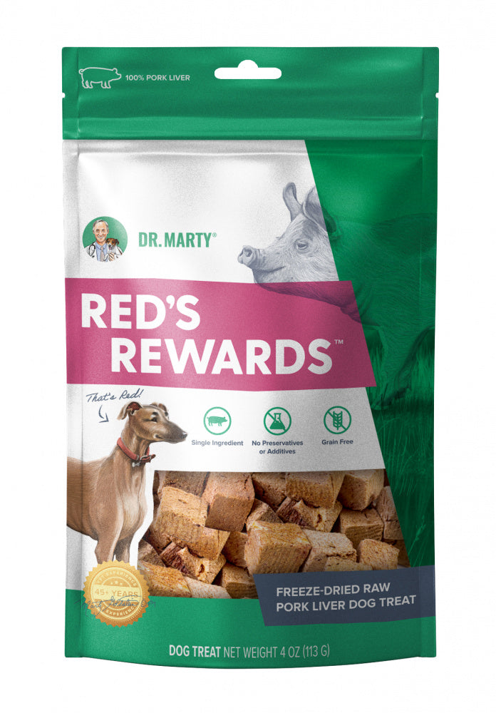 Dr. Marty Reds Rewards Pork Liver Dog Treat