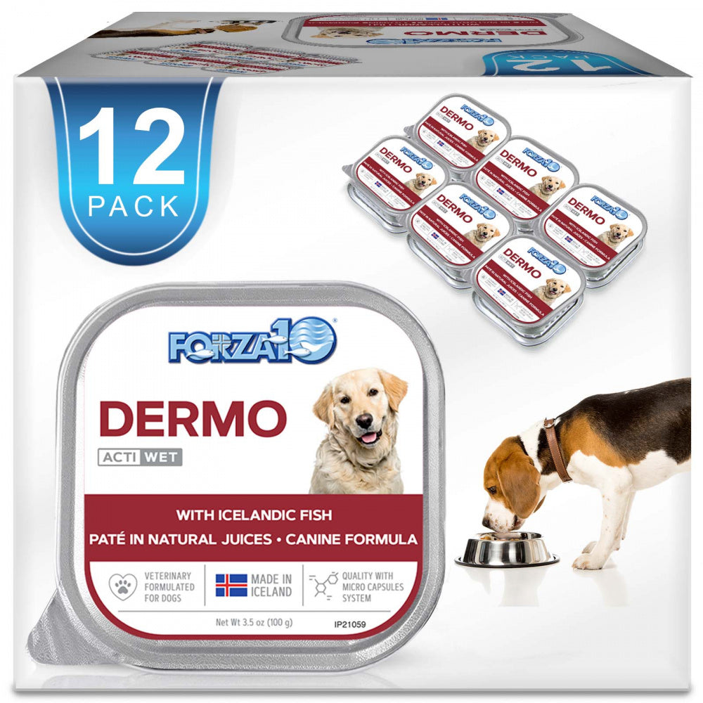 Forza10 Nutraceutic ActiWet Dermo Icelandic Fish Recipe Wet Dog Food