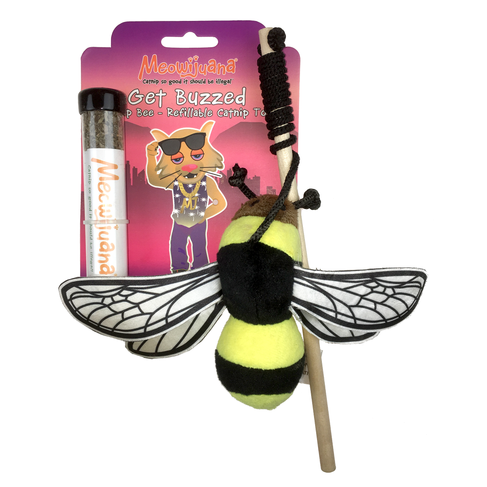 Meowijuana Toy Get Buzzed Bee & Wand
