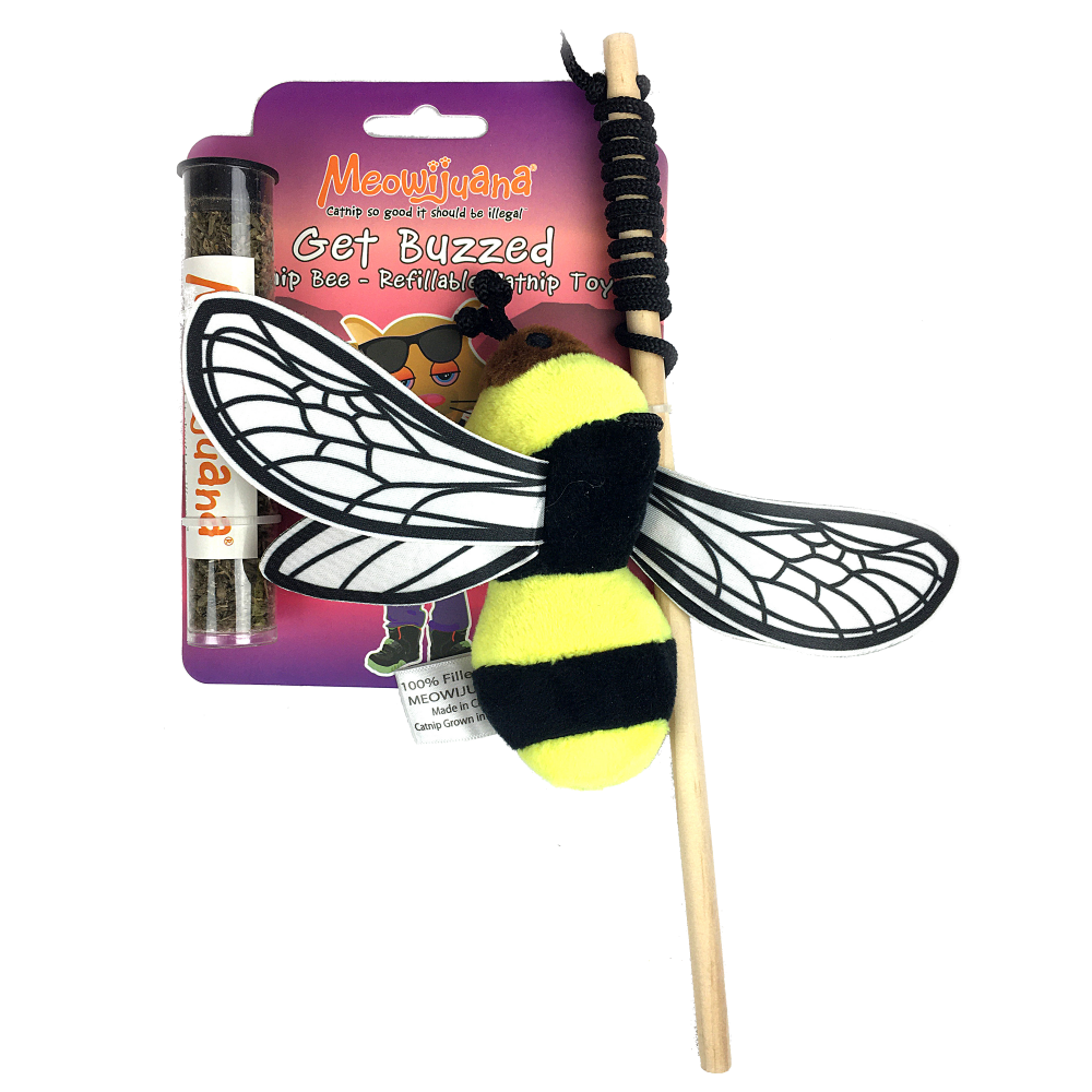 Meowijuana Toy Get Buzzed Bee & Wand