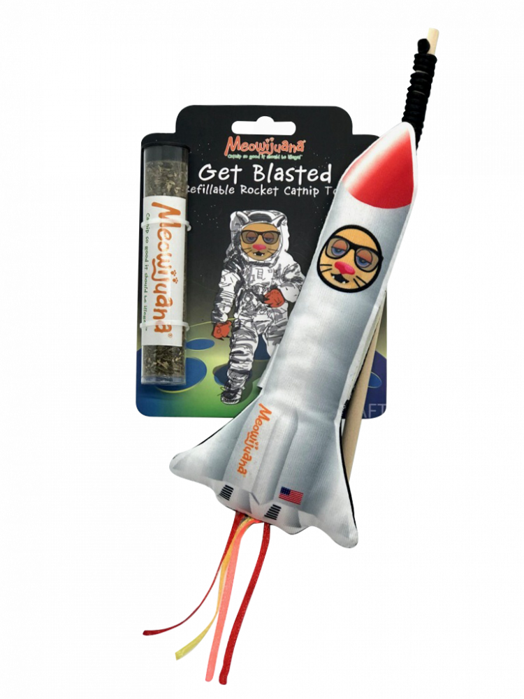 Meowijuana Toy Get Blasted Rocket w& Wand