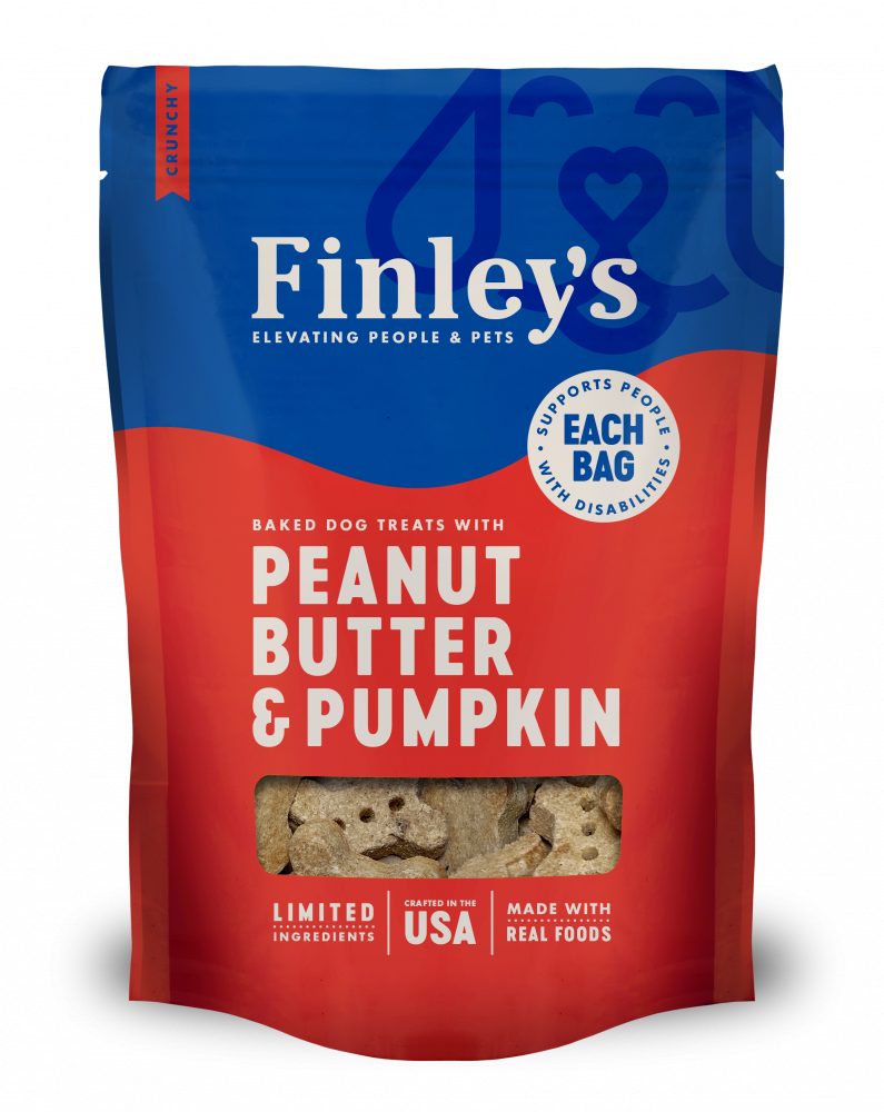 Finley's Peanut Butter & Pumpkin Crunchy Biscuits