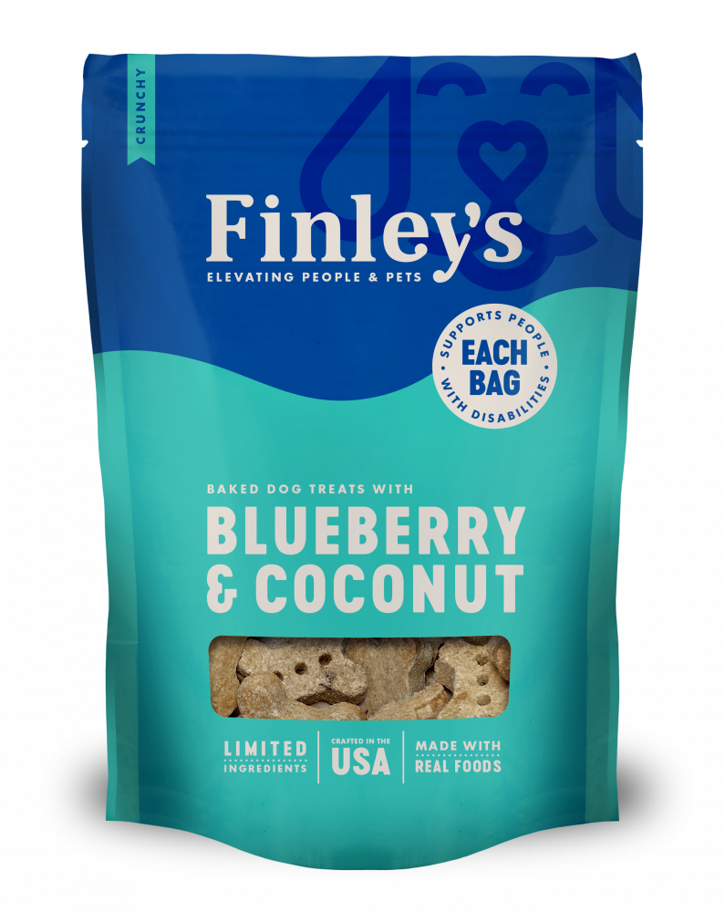 Finley's Blueberry & Coconut Crunchy Biscuits