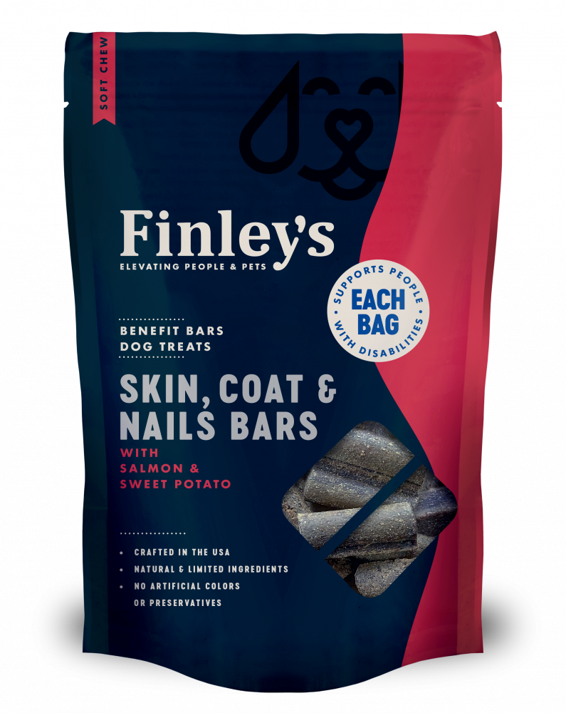 Finley's Skin, Coat, & Nails Soft Chew Benefit Bars