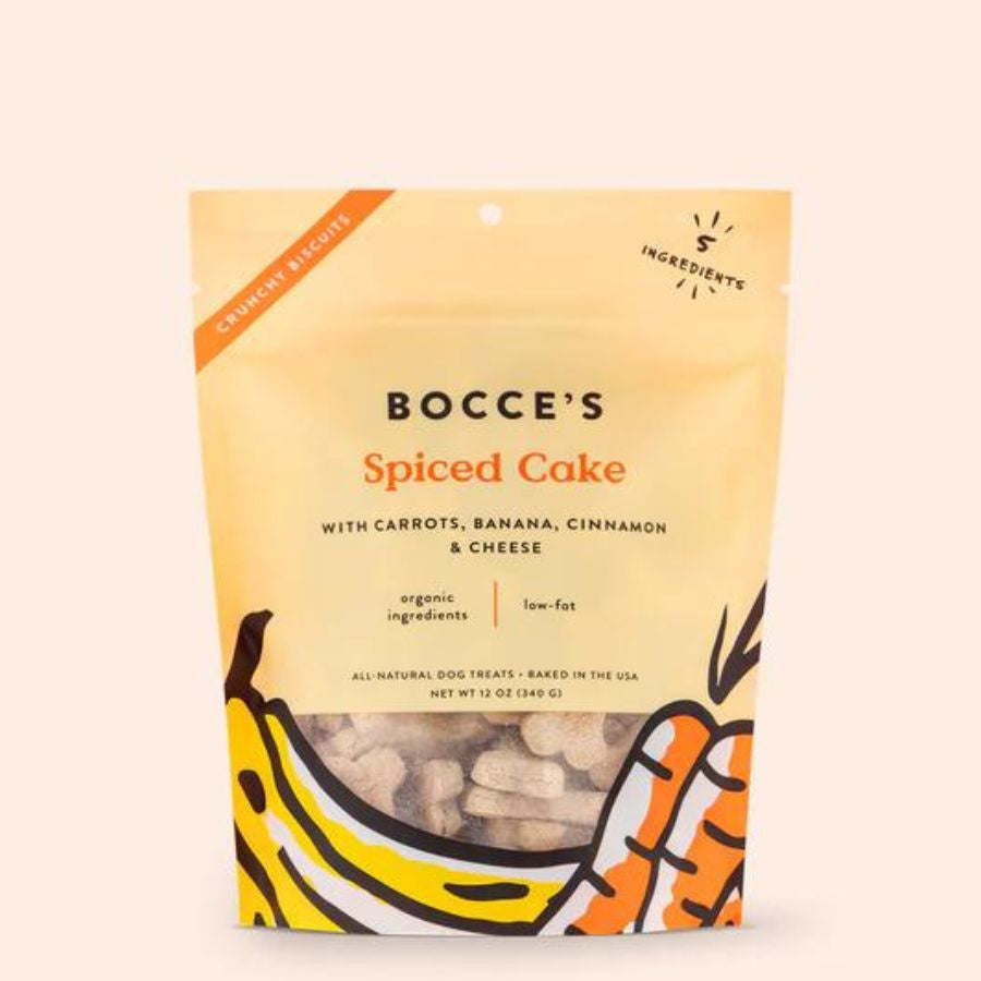 Bocce's Bakery Spiced Cake Small Batch Dog Biscuits