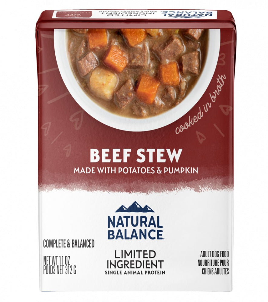 Natural Balance Limited Ingredient Beef Stew Wet Dod Food