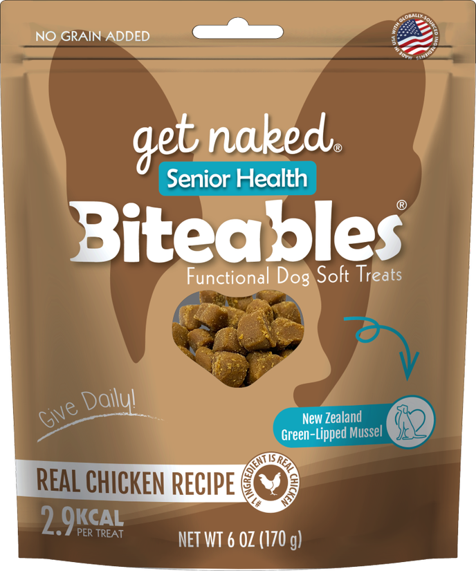 Get Naked Biteables Senior Health Functional Dog Soft Treats