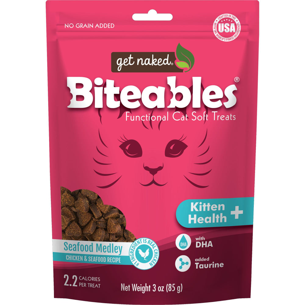 Get Naked Biteables Kitten Health Plus Cat Soft Treats