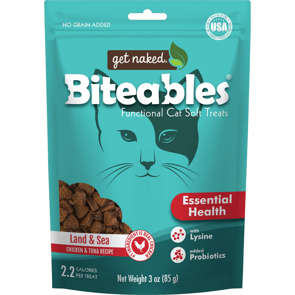 Get Naked Biteables Essential Health Plus Cat Soft Treats