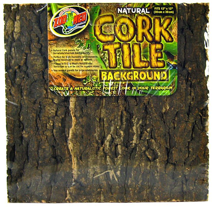 Zoo Med Natural Cork Tile Terrarium Background