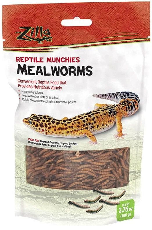 Zilla Reptile Munchies - Mealworms