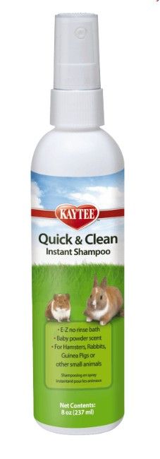 Kaytee Quick & Clean Instant Small Pet Shampoo