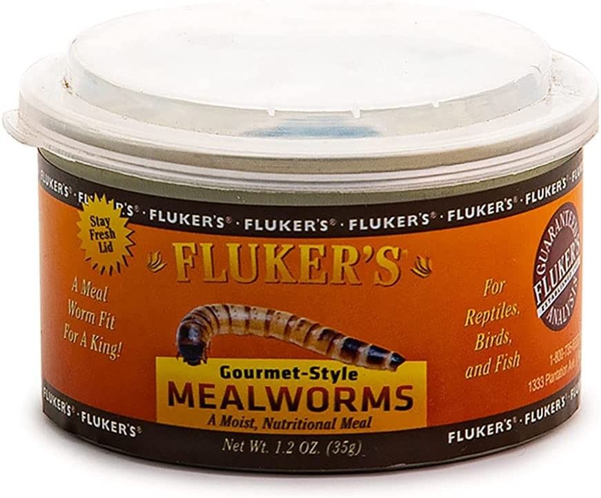 Fluker's Gourmet Style Canned Mealworms