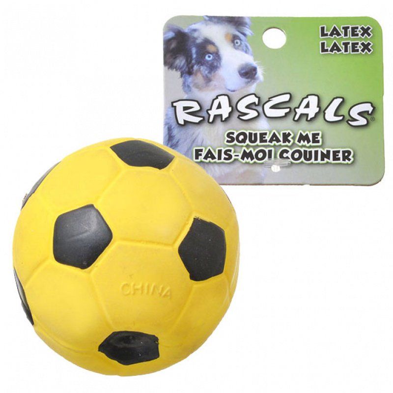 Rascals Latex Soccer Ball for Dogs