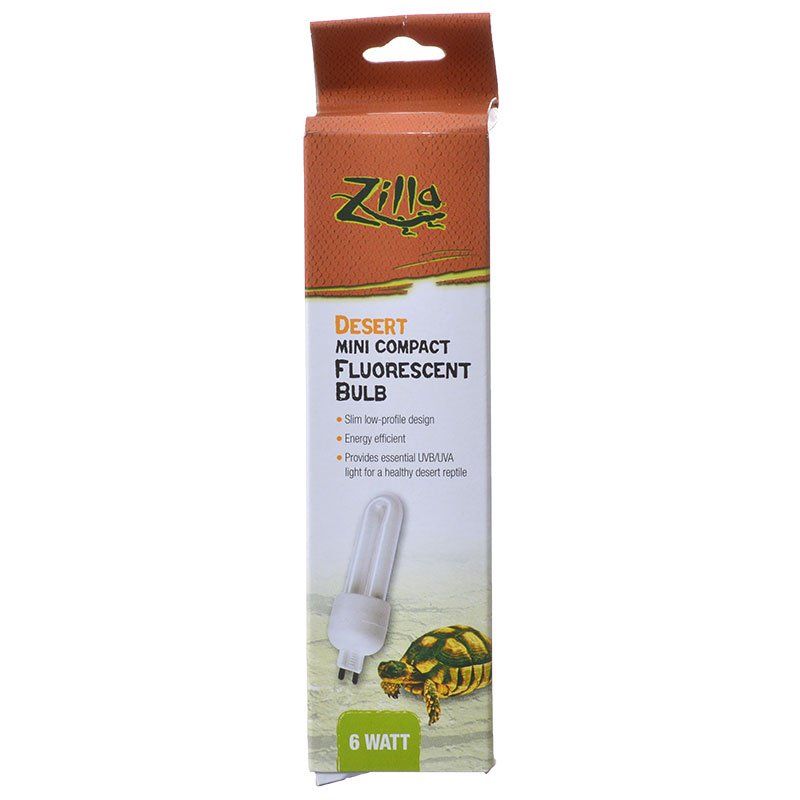 Zilla Desert Mini Compact Fluorescent UVA/UVB Bulb