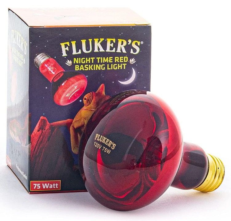 Fluker's Professional Series Nighttime Red Basking Light